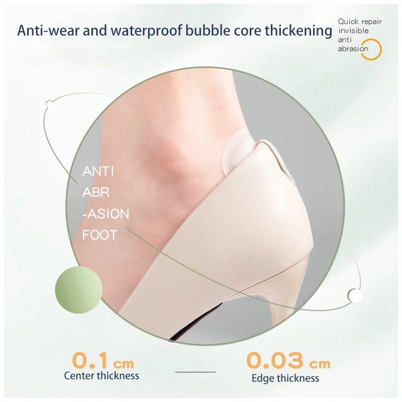 Anti-Rubbing Heel Stickers, Quick Blister Repair & Wound Protection Anti-Rubbing Heel Stickers, Quick Blister Repair & Wound Protection