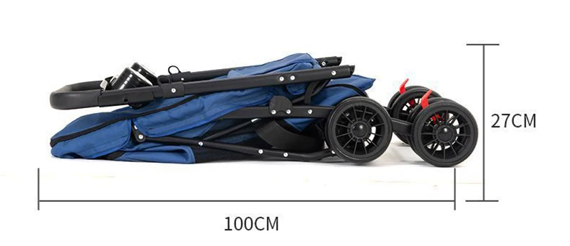 Hot Selling Outdoor Portable Foldable Pet Stroller Suitable for Small Medium Large Pet 4 Wheel Shockproof Breathable Pet Product supplier