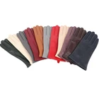 Leather Gloves Fashion Trend Hot Sale Chinese Supplier Red Split Cheap Pu For Leather Gloves