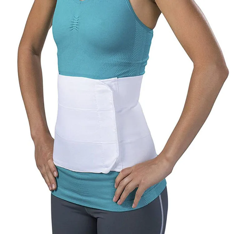 Abdominal Binder Tummy Compression Wrap Post Surgery Stomach Belly