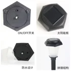 Led Solar Landscape Lights Umbrella Shape Outdoor Solar Ground Lawn Light Stake For Pathway Yard Decor