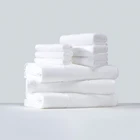 Diamond Border ELIYA Customized Logo Rectangle Diamond Border Hotel Bathing Set 100% Face Hand Bath Cotton Towel