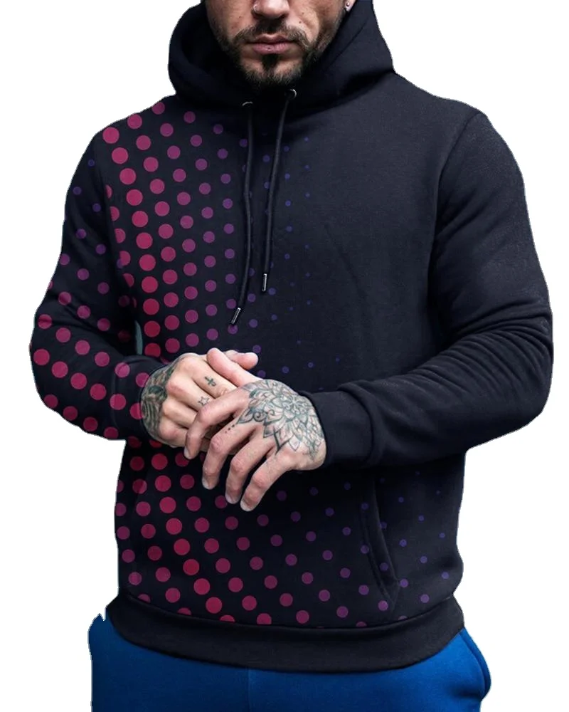 Promotional Pink Purple Gradient Men's 