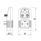 Digital Electric Timer Direct Selling Black Long Service Life Digital Electric Timer For Protect The Wire Connector