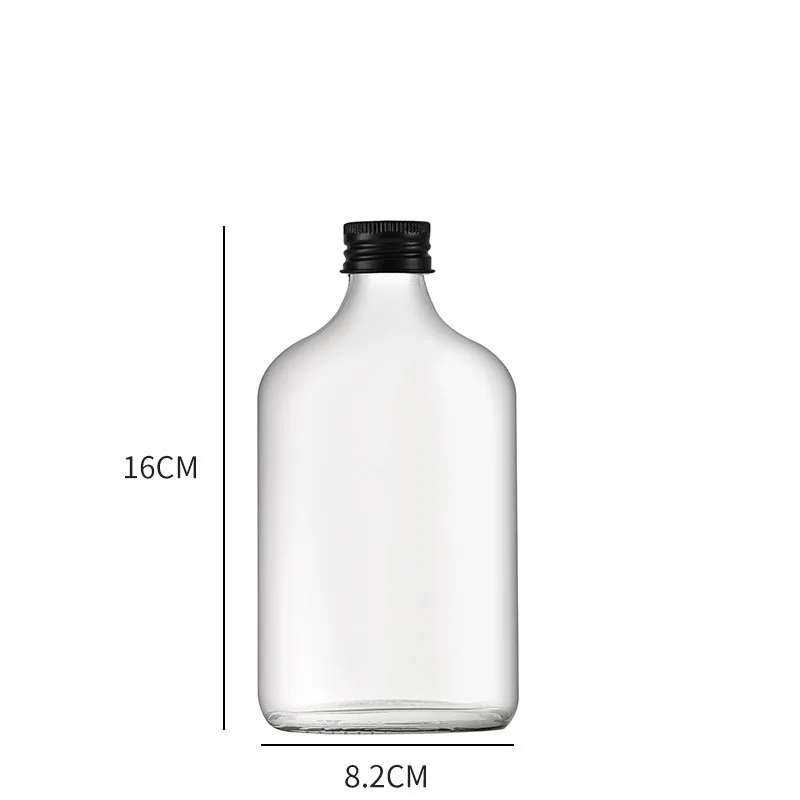 product 250ml  wholesale glass beverage bottle with aluminum cap-14