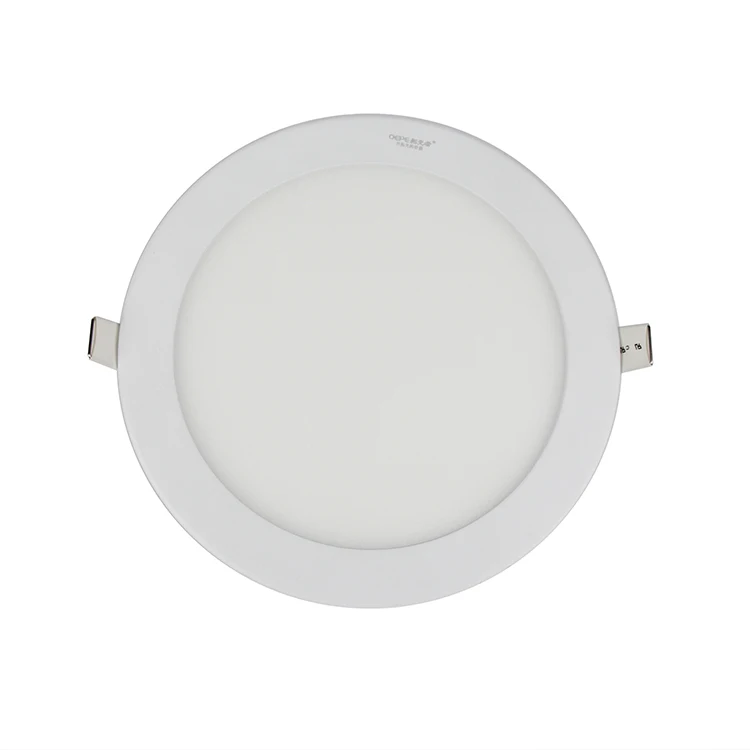 China Factory square ultra-thin panel light 3w 6w 9w 12w 18w 24w indoor round downlight panel Led ceiling light Led light