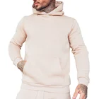 Pockets Hot Selling Winter Casual Wear Pockets Custom Embroidered Logo Blank Pullover Cotton Hoodies For Men