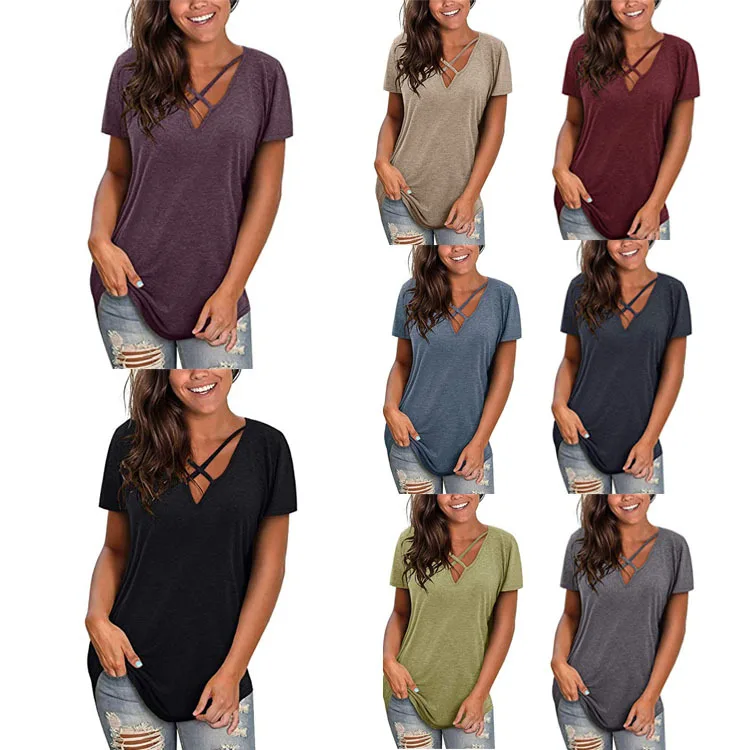Plus Size Clothing Comfortable Casual Summer Loose Women T-Shirt