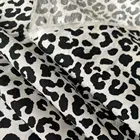 100%cotton Black And White Printed Plain Cloth Is Suitable For Children's Wear And Bedding