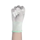 Glove Gloves Coated Gloves Antistatic PU Coated Glove Construction Work Carbon Fiber Gloves