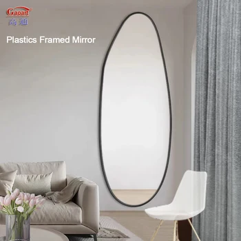 Best Selling Plastics Large In Iron Bathroom Wall Metal Framed Modern Decor With Gold Frame Shaving Mirror