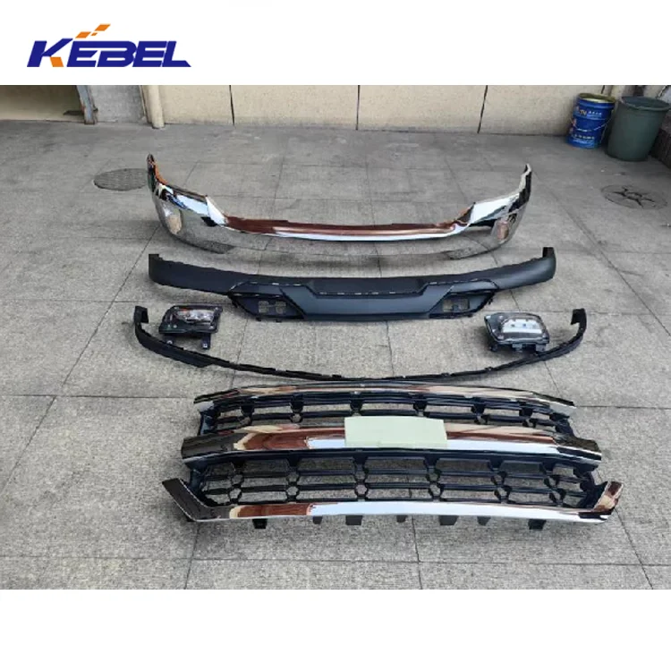 OEM Front Bumper Assembly for Chevrolet Silverado 2016 2017 2018 Quality Plastic Protection Kit Good Supplier for Replacement manufacture