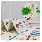 Kids Tummy Time Eco-friendly XPE Foam Baby Folding Play Mat Kids Carpets