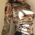 Blouses Sh10621a Destroy Long Sleeve Womens Blouses 2021 Winter T-shirt Women With Print