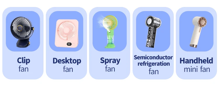 Portable Mini Air Conditioner, 5 V, Battery - detail 2