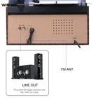 Cd Player High End Multiple Retro All In 1 Turntable Music Center Usb Cd Cassette Player For Sale