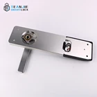 Aluminum Door Lock Aluminum Alloy Free Software Electronic Door Hotel Card Lock With T5557 And M1 Card