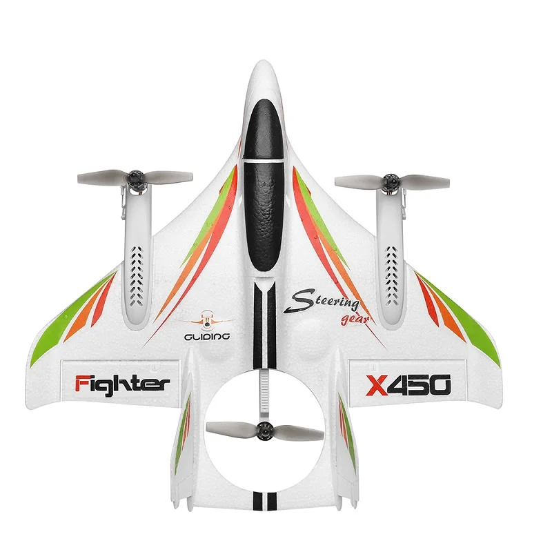WLtoys XK X450 RC Airplane RC Glider Aircraft 2.4G 6CH 3D/6G RC Helicopters Toy 