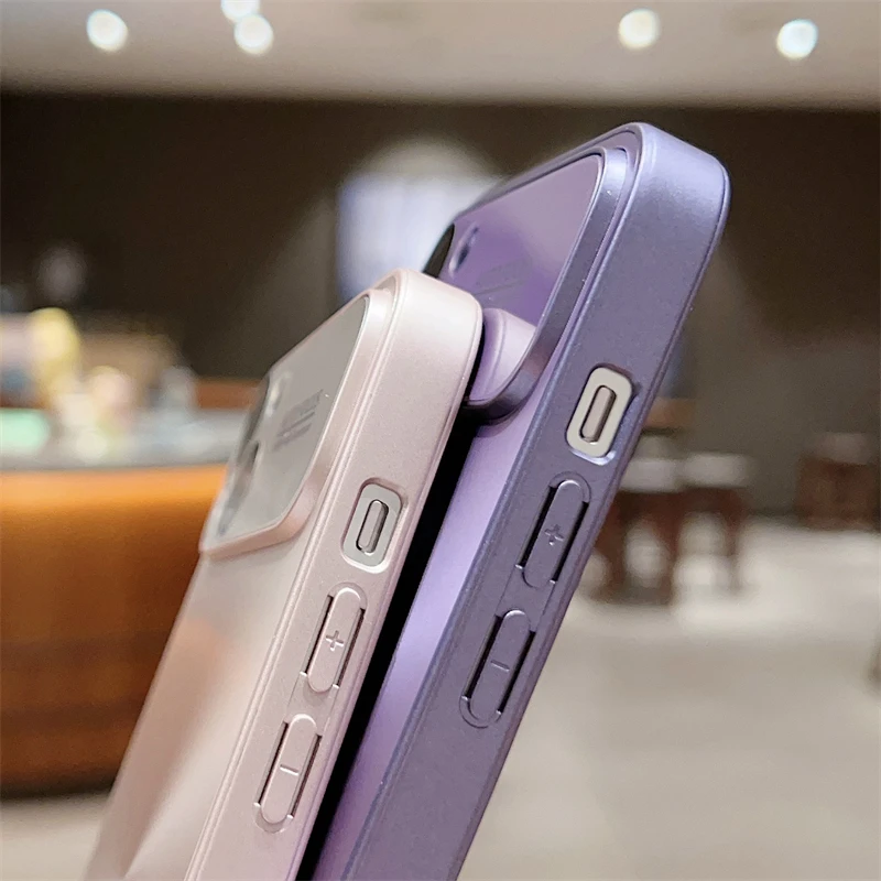 Luxury TPU Shockproof Shiny Auto Focus Camera Protection Mobile Phone Protective Case Back Cover for iPhone 15 pro max