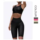 Wear Wholesale Women Workout Women Active Wear Fitness Shorts Set Sports Special Design 2 Piece Yoga Set