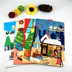 Wholesale Custom Printing Planner Diary Cute Notebook Notepad Journal Set