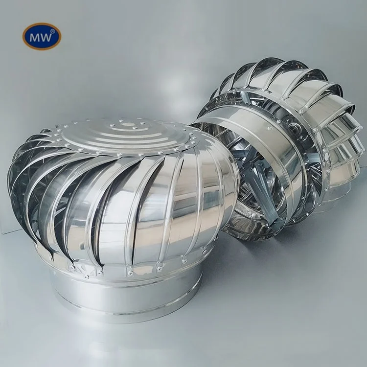 Axial Exhaust Turbo Ventilator, 500mm, Roof, Stainless, Steel - detail 4