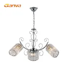 Chandeliers Indoor GANVA Contemporary Modern Indoor Loft Living Room Decorative Luxury Iron Crystal Chandelier