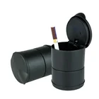 Ashtray Lighter Portable Support OEM Logo Car Ashtray With LED Lighter