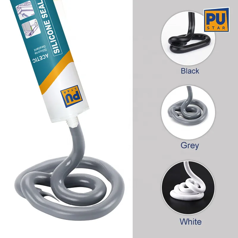 Professional Car Windshield Auto Rubber Adhesive And Black Sealant For