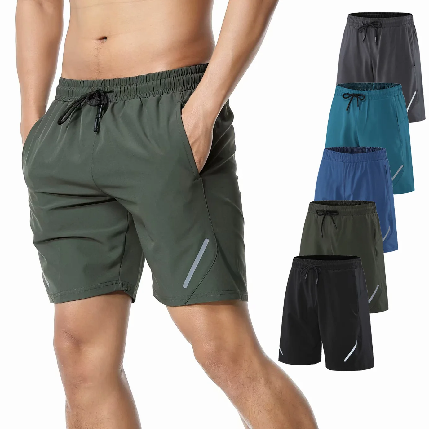 Small Moq Mens Gym Sport Shorts 