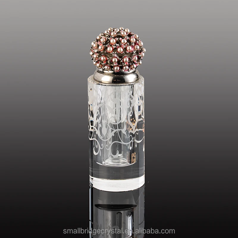 product cheap wholesale 12ml customizable glass empty bottle small and exquisite crystal perfume bottle-6
