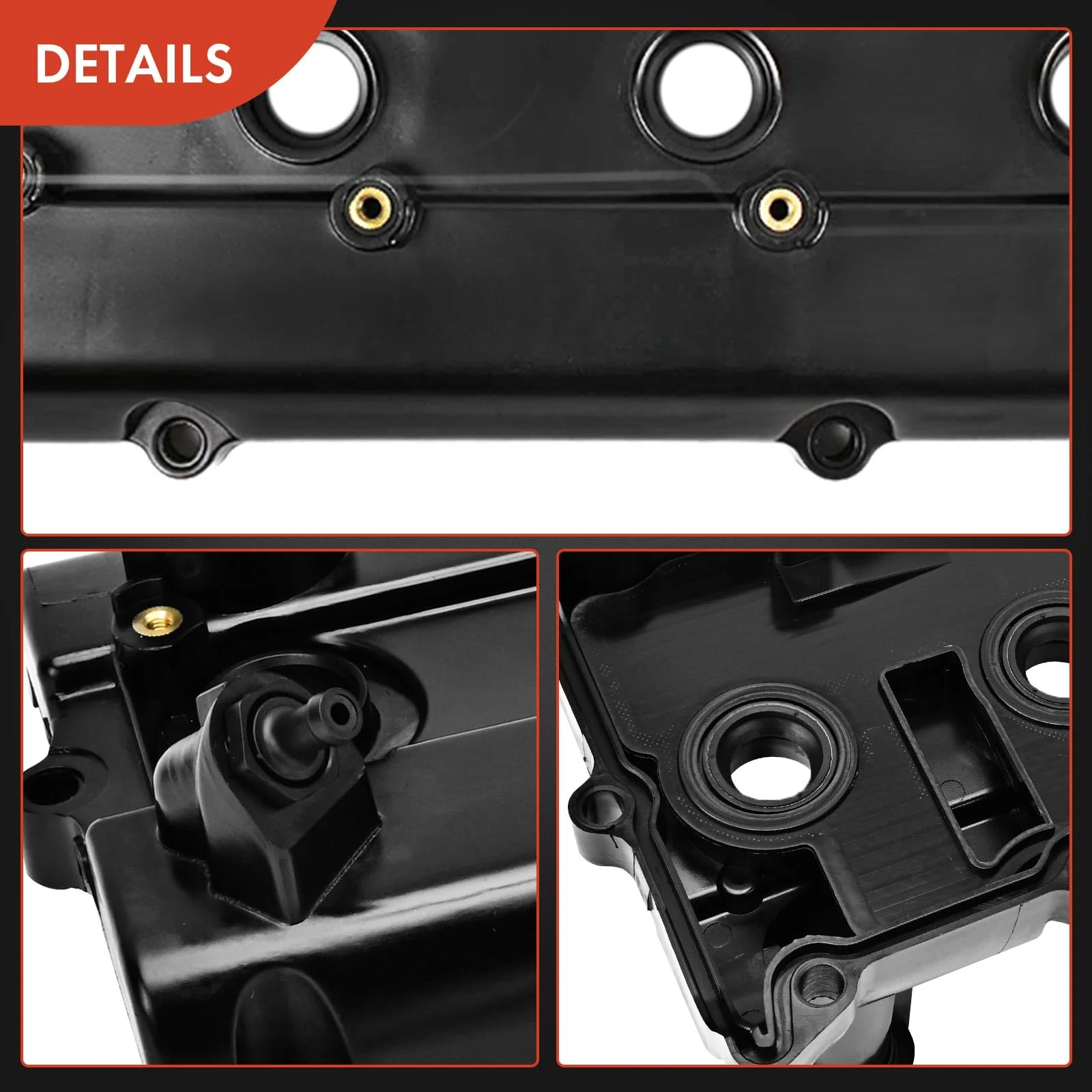 Upgrade Engine Valve Cover, with Gasket Compatible with Nissan Frontier 2005-2019 Nissan Frontier 2.5L QR25DE # 13264EA000 manufacture