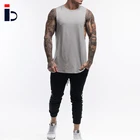 Singlets High Quality Good Price Quick Dry Workout Fitness Sport Running 100% Cotton Singlets Tank Top For Men