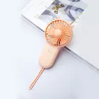 Fan Baby USB Portable Camping Fan Cute Calf Chargable Baby Fan With Lamp Business Gift Promotional Item 703