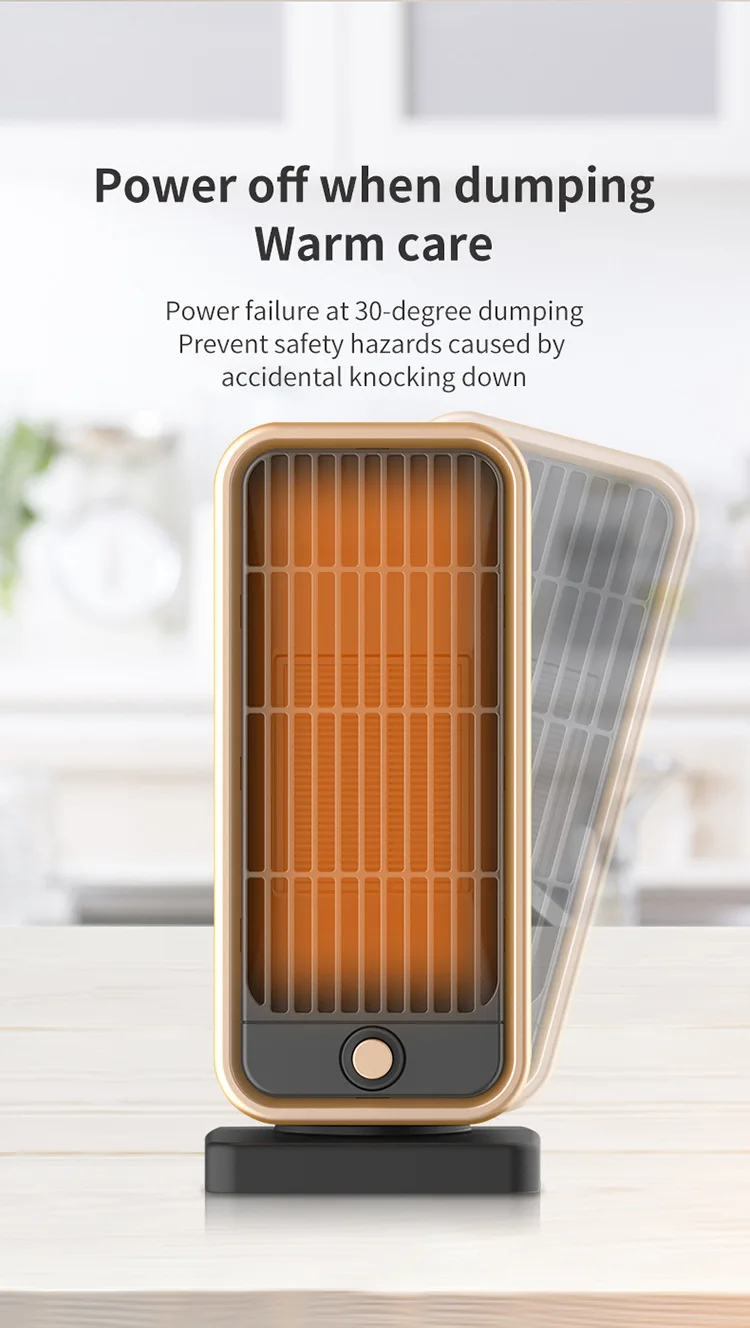 Lightweight Portable Heater, 500 W, Plastic - detail 20