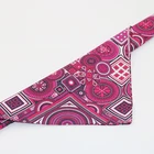 Design Your Fashion Floral Design 100% Cotton Fabric 22*22inch Design Your Bandana For Men And Women