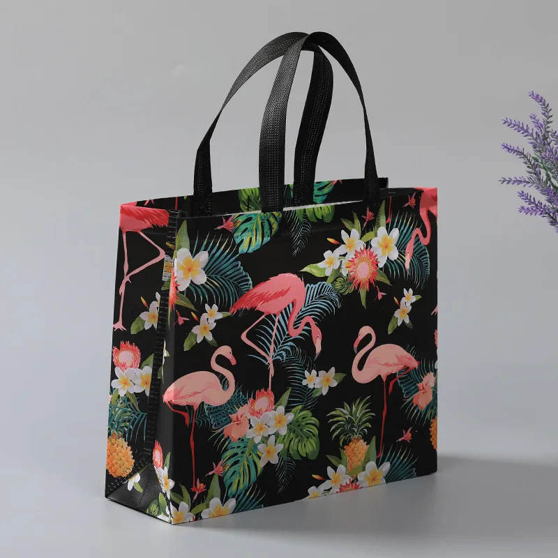 Cheap Promotional Custom Shopping Non Woven Bag With Print Logo details