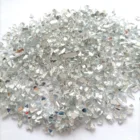 Mirror 1 Side White Coated Mirror Glass Crushed Glass DIY Landscape