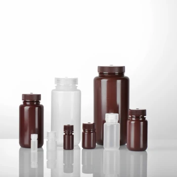 4ml   8ml 15ml 30ml  50ml   60ml 125ml 250ml 500ml  600ml 1L Plastic HDPE/PP Wide Mouth Reagent bottle for Laboratory