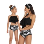 Beachwear Wholesale Ladies Child Cute Swimwear Beachwear For Women And Kids Family Swimsuit