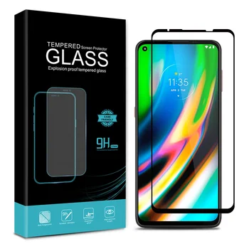 5D Curved Full Protective Glass Screen Protector For Motorola MOTO G9 Play Plus