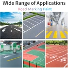 Colors Kyumi Factory Supply Good Quality Road Marking Paint Traffic Reflective Mark Coatings Yellow White Colors