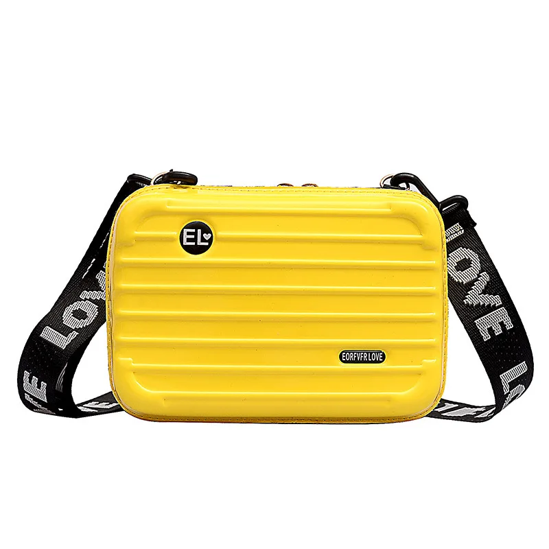 mini luggage crossbody bag