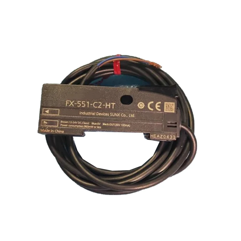 new original fx 551 c2 ht fiber amplifier fx serieshigh temperature resistant stable signal processing fast response and simple setup ideal for high temperature industrial sensing detection and automatic monitoring control-1