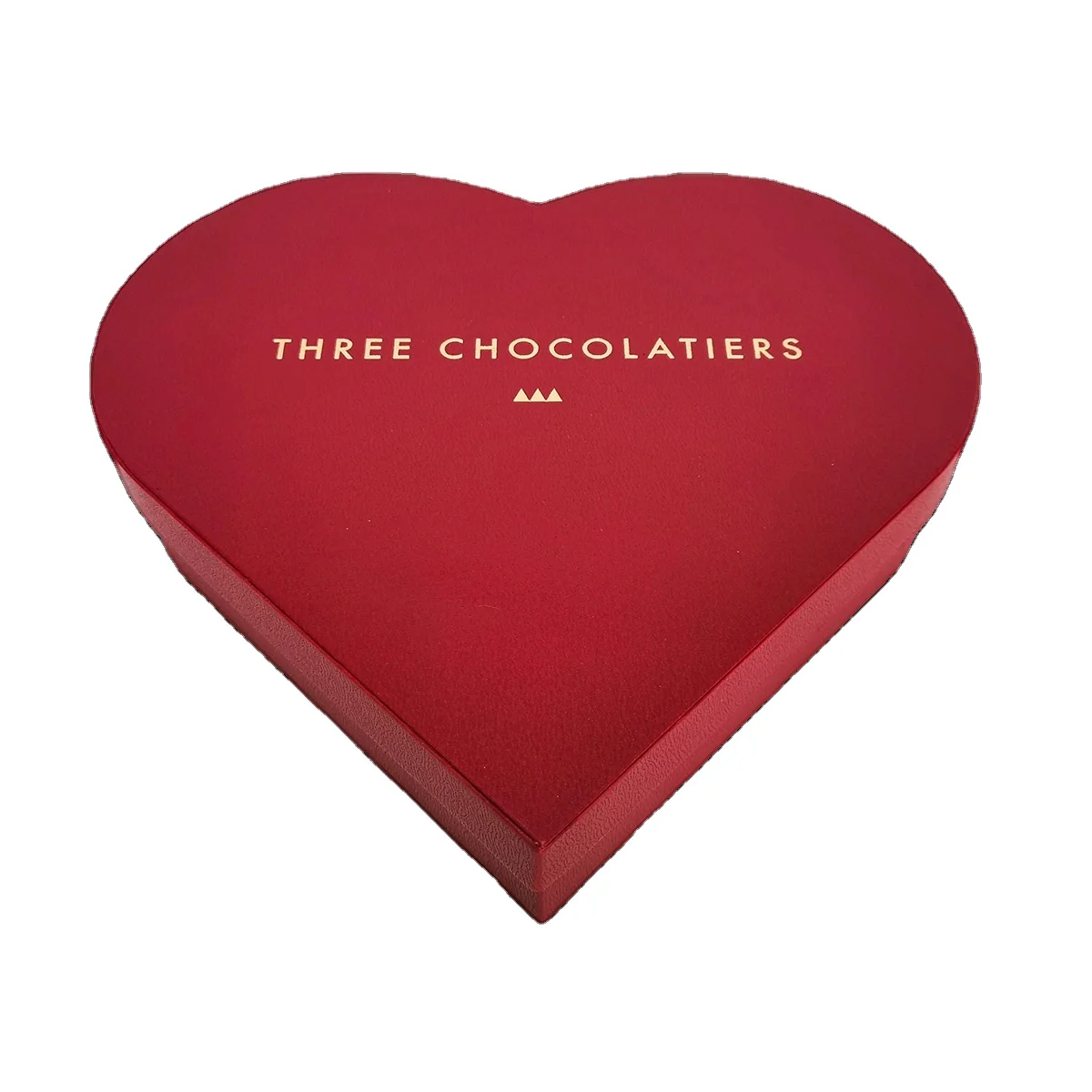 high quality empty chocolate heart shape gift box