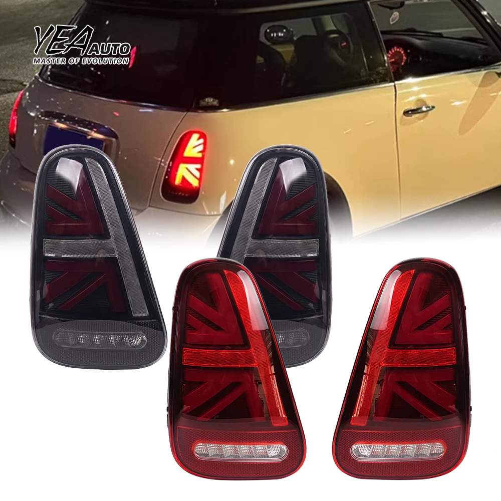 product led sequential taillights tail lights for bmw mini cooper r50 r52 r53 taillight 2000 2006 tail lamp plug and play457-4