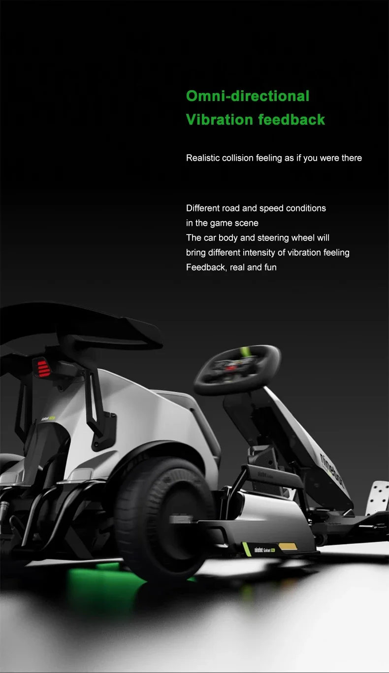 2024 Nine Bot Original Go Kart Pro 2 Gokarts 432Wh Battery Top Speed 43km/h Wholesale Electric Go Kart