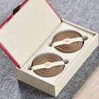 Gift Burning Incense Factory Direct Sale Sandalwood Incense Coil Red Gift Box Burning Time 4 Hours
