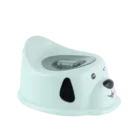 Child Hot Sale Lovely Plastic Colorful Matted Dog Design With Lid For Child Baby Toilet Potty