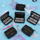 Hand Made Eyelashes Packaging Box Hand Made Lashes Customized 3D Mink Magnetic Eyelashes